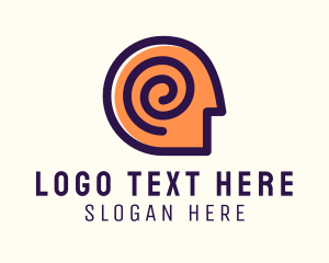 Genius - Human Psychology Thinking logo design