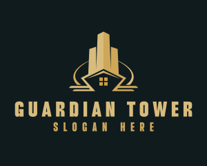 Condominium Property Building logo design