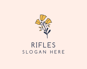 Organic Botanical Flower Logo