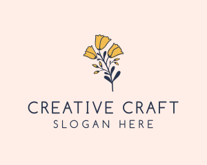 Bloom - Organic Botanical Flower logo design