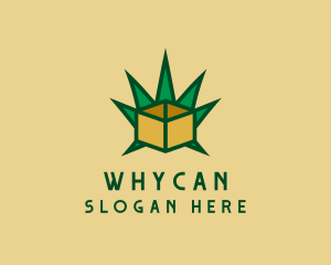 Storage - Marijuana Weed Box logo design