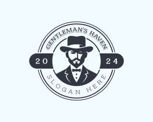 Grooming Man Tailoring logo design