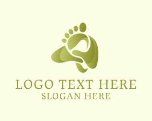 Toe - Foot Massage Spa logo design