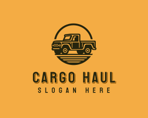 Transportation Truck Vehicle logo design