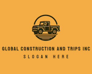 Cargo - Transportation Truck Vehicle logo design