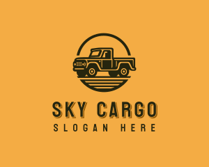 Transportation Truck Vehicle logo design