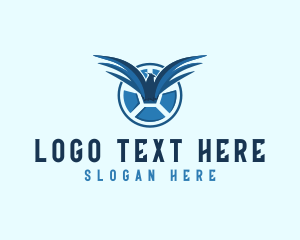 League - Football Hawk Sports logo design