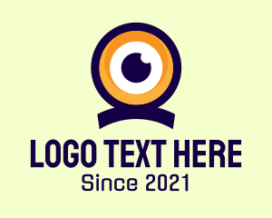 Online Conference - Eye Web Camera logo design