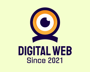 Web - Eye Web Camera logo design