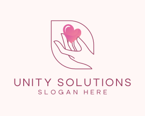 United - Love Hand Charity logo design