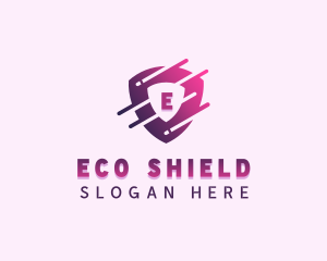 Cyber Tech Shield  logo design