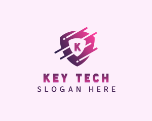 Cyber Tech Shield  logo design