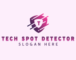 Cyber Tech Shield  logo design