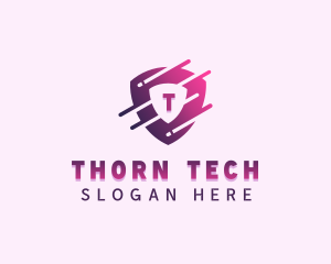 Cyber Tech Shield  logo design