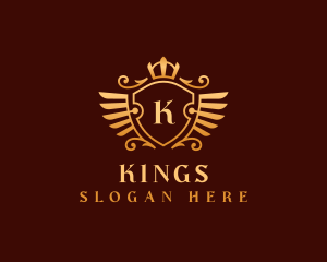 Royal Crown Wings logo design