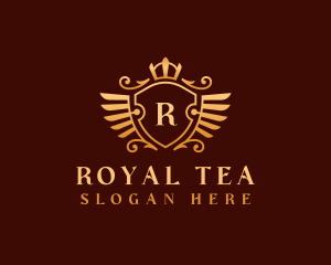 Royal Crown Wings logo design