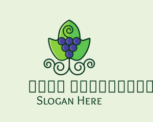 Distiller - Organic Grape Wine logo design