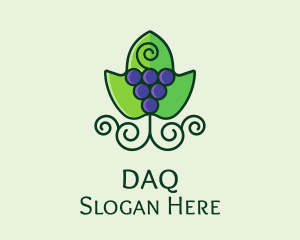 Winery - Organic Grape Wine logo design