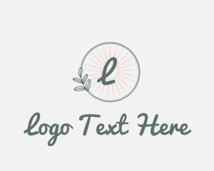 Lettermark - Leaf Wellness Spa logo design