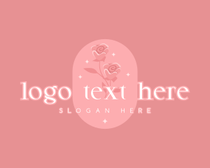 Blossom - Rose Flower Business logo design