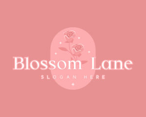 Rose Flower Business logo design