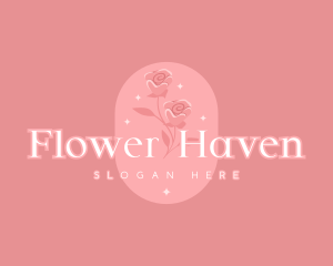 Rose Flower Business logo design