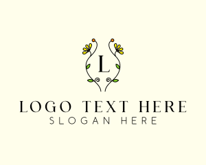 Leaf - Natural Flower Garden logo design