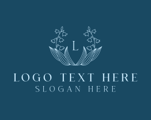 Event Styling - Bluebell Flower Spa logo design
