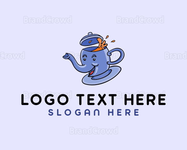 Elephant Tea Beverage Logo