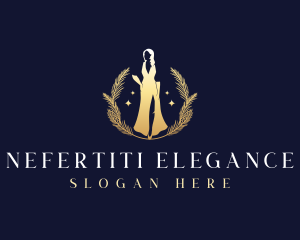 Luxury Elegant Gown logo design