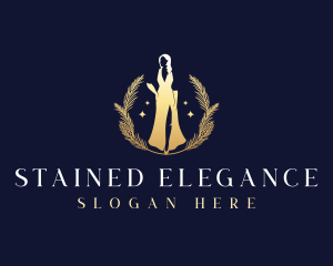 Luxury Elegant Gown logo design