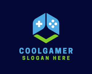 Gaming Controller Cube Logo