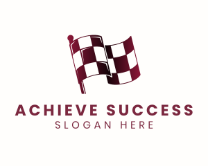 Goal - Automotive Racing Flag logo design