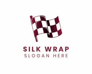 Automotive Racing Flag logo design