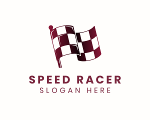 Racing - Automotive Racing Flag logo design