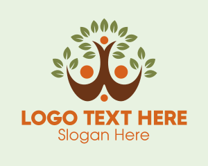 Leaf - Eco Tree Team logo design