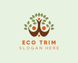 Eco Tree Team logo design