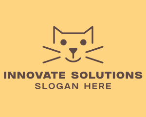 Cat - Pet Cat Veterinary logo design