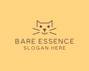 Pet Cat Veterinary logo design