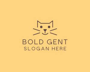 Pet Cat Veterinary logo design