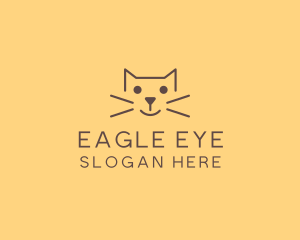 Pet Cat Veterinary logo design