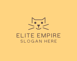 Pet Cat Veterinary logo design