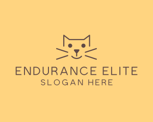 Pet Cat Veterinary logo design