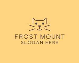 Pet Cat Veterinary logo design