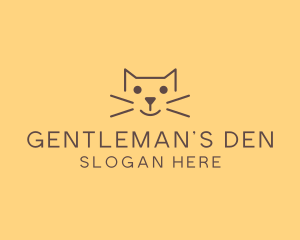 Pet Cat Veterinary logo design