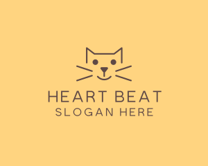 Pet Cat Veterinary logo design