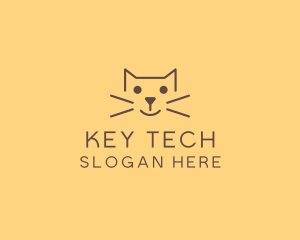 Pet Cat Veterinary logo design