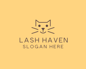 Pet Cat Veterinary logo design