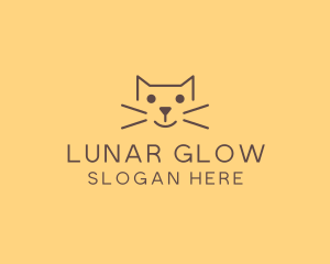 Pet Cat Veterinary logo design