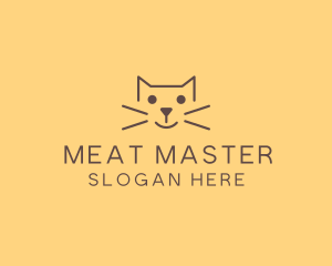 Pet Cat Veterinary logo design